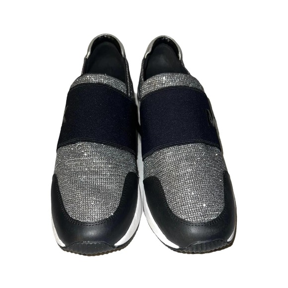 Michael Kors MK Felix Signature Low Top Trainer Sneakers Size 9 - Picture 2 of 7